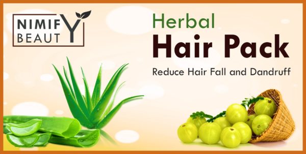 Nimify Beauty Herbal Hair Pack - Long Healthy Hair - Beauty Tips By Nim