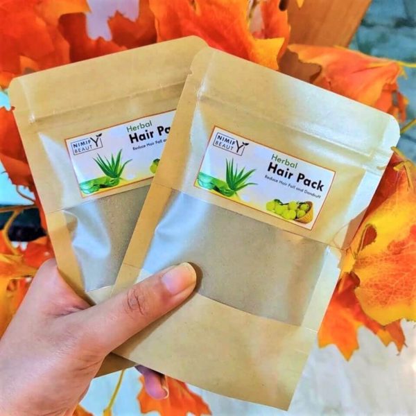 Nimify Beauty Herbal Hair Pack - Long Healthy Hair - Beauty Tips By Nim