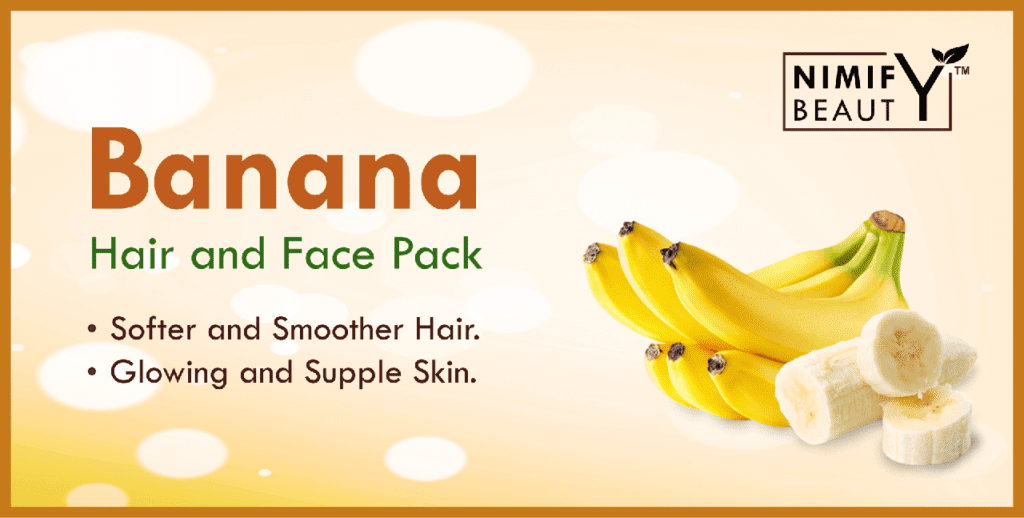 Nimify Beauty Banana Hair and Face Pack