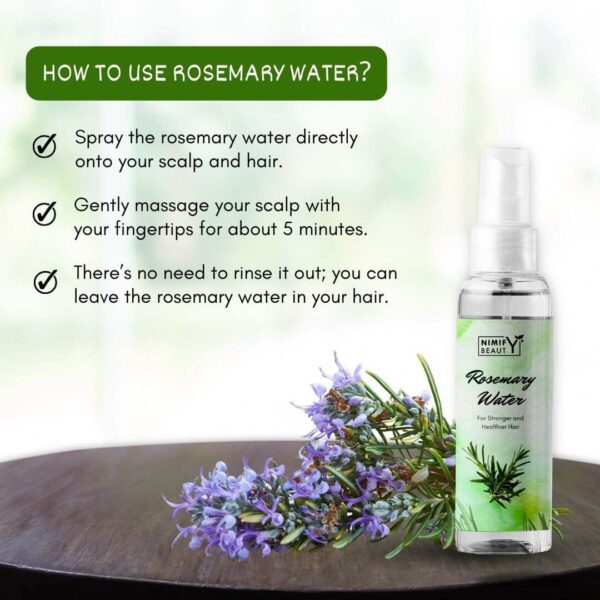 Nimify Beauty Rosemary Water for Healthier Hair - nimifybeauty.com