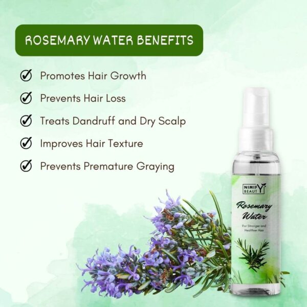 Nimify Beauty Rosemary Water for Healthier Hair - nimifybeauty.com